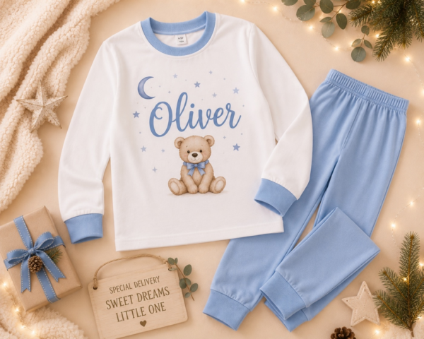 Kids Personalised Pyjama Set