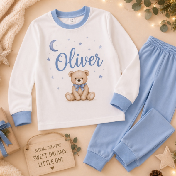 Kids Personalised Pyjama Set